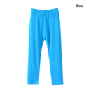 Kids Girls Candy Color Soft Elastic Cotton Leggings/Trousers childrensterritory