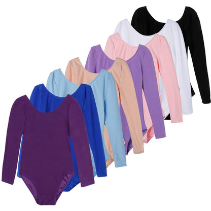 Kids Long Sleeve Ballet Costumes/Dancerwear for Girls