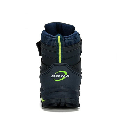 Boys Ankle Length Anti-Slip Warm Hiking Shoes childrensterritory