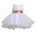 Kids/Baby Girl Sequins Bow-knot Party Dresses