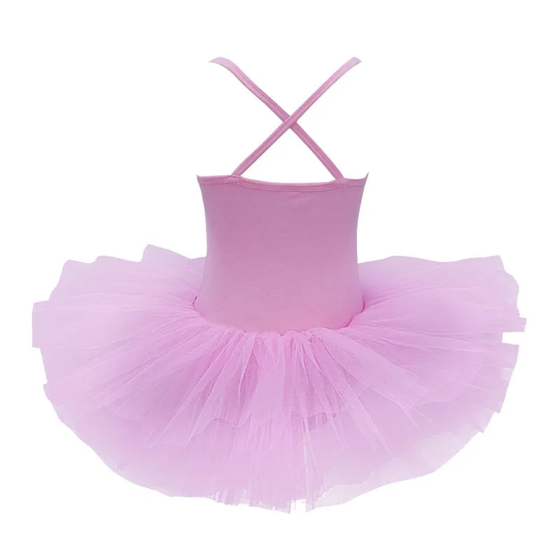 Kids Girls Sequin Tulle Ballet Dresses childrensterritory