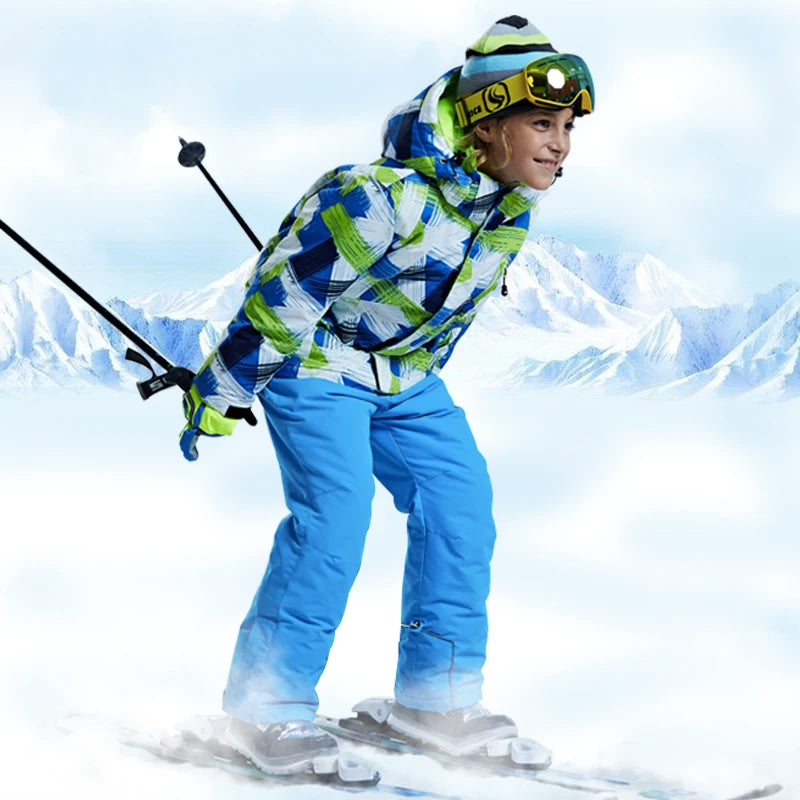 -30 degree Kids Waterproof Ski Suits/Snowboard Suits