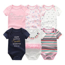 6Pcs/Lot Cartoon Design Soft Cotton Baby Rompers childrensterritory