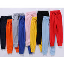 Warm Solid Pattern Casual Cotton Sports Pants for Kids childrensterritory