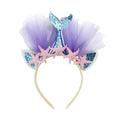Mermaid Tail Party Headband Photo Props for Girls childrensterritory
