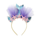 Mermaid Tail Party Headband Photo Props for Girls childrensterritory