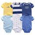 6Pcs/Lot Cartoon Design Soft Cotton Baby Rompers childrensterritory