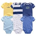 6Pcs/Lot Cartoon Design Soft Cotton Baby Rompers childrensterritory