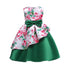 Kids Girls Elegant Flower Design Luxury Flower Girl Dresses childrensterritory