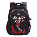 Basketball Print Stylish School Bag for Kids childrensterritory