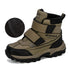Boys Ankle Length Anti-Slip Warm Hiking Shoes childrensterritory