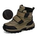 Boys Ankle Length Anti-Slip Warm Hiking Shoes childrensterritory