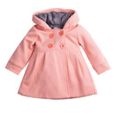 Toddler Girl Warm Fleece Hooded Snow Jacket