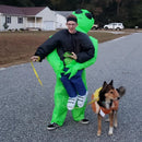Inflatable Alien Scary Cosplay Costume For Kids/Adults childrensterritory