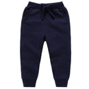 Warm Solid Pattern Casual Cotton Sports Pants for Kids childrensterritory