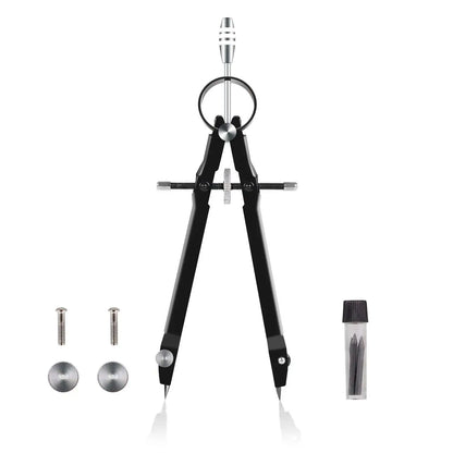 Durable Professional Compass Geometry Set with Lock childrensterritory