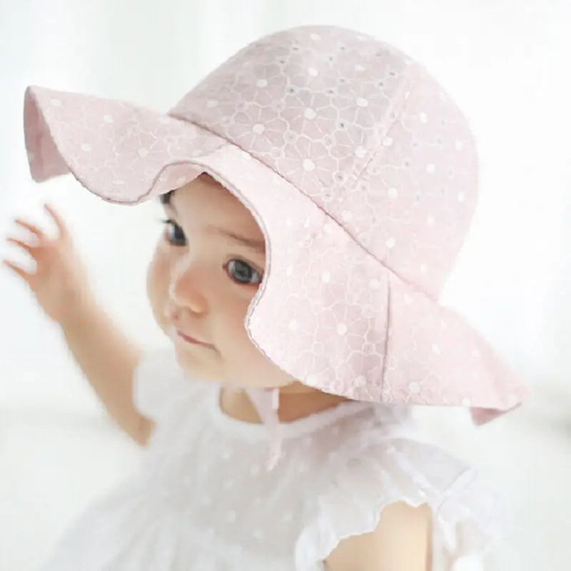 Baby/Kids Solid Summer Hat/Sun Hat