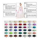 Lace Appliques V-Neck Puffy Tutu Princess Party Dress for Little Girls childrensterritory