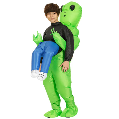 Inflatable Alien Scary Cosplay Costume For Kids/Adults childrensterritory