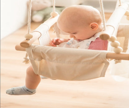 Indoor Wodden Hanging Chair Hammock for Baby childrensterritory