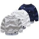 Cartoon Animal Print Patchwork 2 Pcs Sweatshirt For Kids childrensterritory