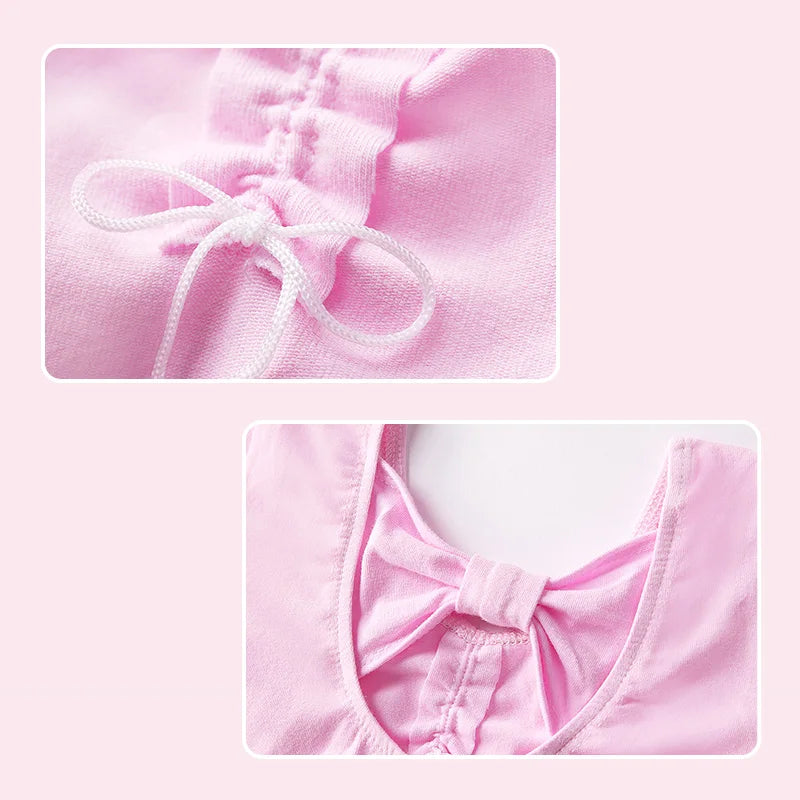 Kids Girls Long/Short Sleeve Ballet Leotard/Dancewear childrensterritory