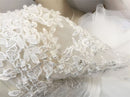 Lace Pearls Applique Flower Girl Dress for Wedding/Communion childrensterritory