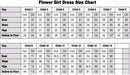 Gorgeous Tulle 3D Flowers Design Little Girls Birthday Party Gowns childrensterritory