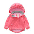 Double-Deck Windproof Inner Polar Fleece Kids Jacket childrensterritory