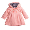 Toddler Girl Warm Fleece Hooded Snow Jacket