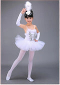 Professional White Ballerina Dancing Costumes for Girls