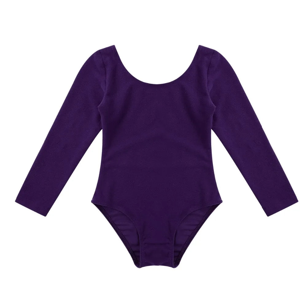 Kids Long Sleeve Ballet Costumes/Dancerwear for Girls