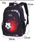 3D Football Print Kids Anime School Backpack Travel Bag childrensterritory