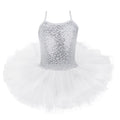 Kids Girls Sequin Tulle Ballet Dresses childrensterritory