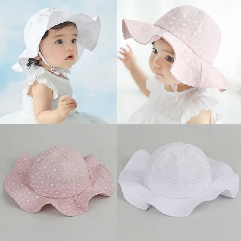 Baby/Kids Solid Summer Hat/Sun Hat