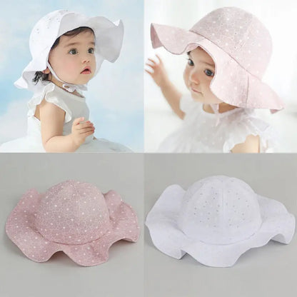 Baby/Kids Solid Summer Hat/Sun Hat
