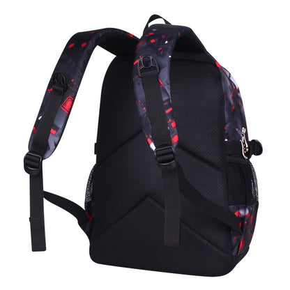 3D Football Print Kids Anime School Backpack Travel Bag childrensterritory