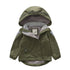 Double-Deck Windproof Inner Polar Fleece Kids Jacket childrensterritory