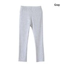 Kids Girls Candy Color Soft Elastic Cotton Leggings/Trousers childrensterritory