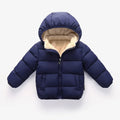 Baby/Kids Warm Plush Thicken Fur Hooded Jackets childrensterritory