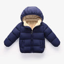 Baby/Kids Warm Plush Thicken Fur Hooded Jackets childrensterritory