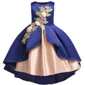 Kids Girls Elegant Flower Design Luxury Flower Girl Dresses childrensterritory