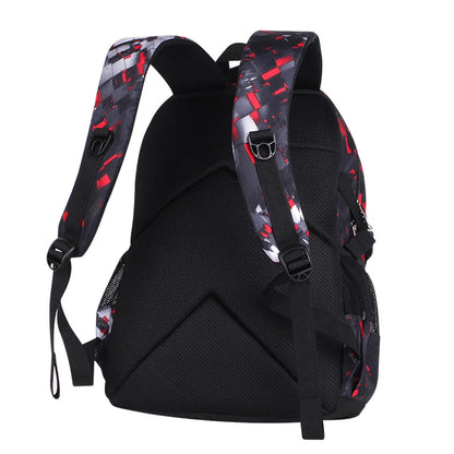 Basketball Print Stylish School Bag for Kids childrensterritory