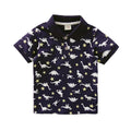 High Quality Printed Polo Cotton T-Shirts for Toddler Boys childrensterritory
