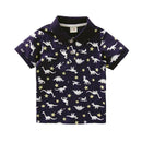 High Quality Printed Polo Cotton T-Shirts for Toddler Boys childrensterritory