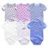 6Pcs/Lot Cartoon Design Soft Cotton Baby Rompers childrensterritory