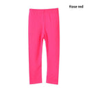 Kids Girls Candy Color Soft Elastic Cotton Leggings/Trousers childrensterritory