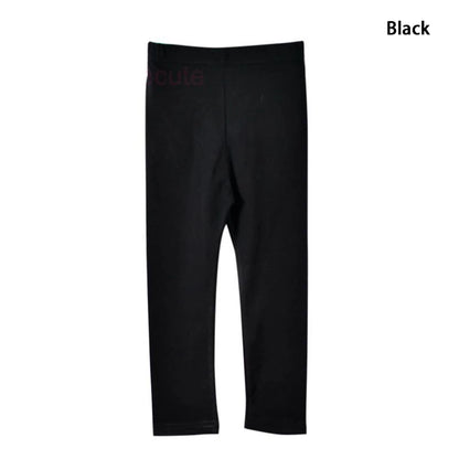 Kids Girls Candy Color Soft Elastic Cotton Leggings/Trousers childrensterritory