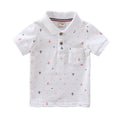 High Quality Printed Polo Cotton T-Shirts for Toddler Boys childrensterritory