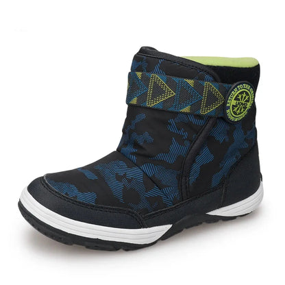 Boys And Girls Winter Long Shoes With Velvet Lining childrensterritory